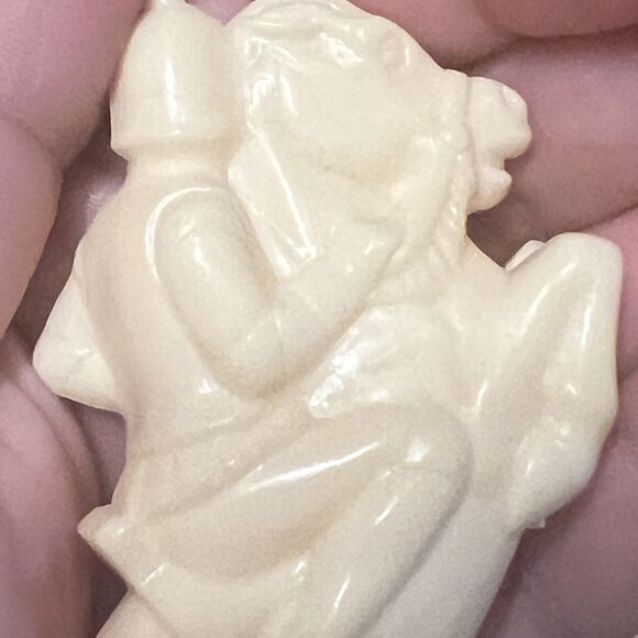 Vintage White KNIGHT E.S. Lowe Plastic Chess Piece 1 Replacement Part ONLY READ - Picture 6 of 11